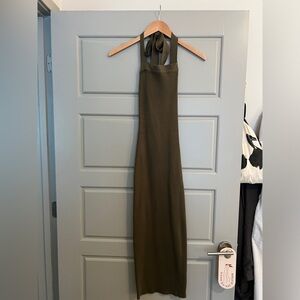 Petal & Pup Olive Midi Dress